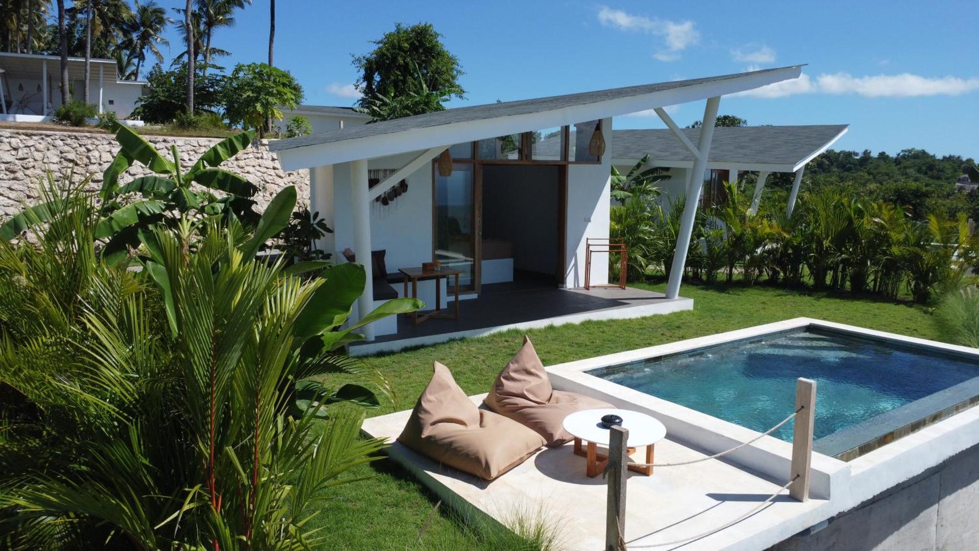 Eden Eco-Villas With Private Pool & Sea View - Adult Only Batumadeg 外观 照片